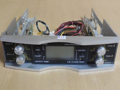 Thermaltake Hardcano 9 5,25 Zoll Lüftersteuerung LCD Temperaturanzeige* pz1254