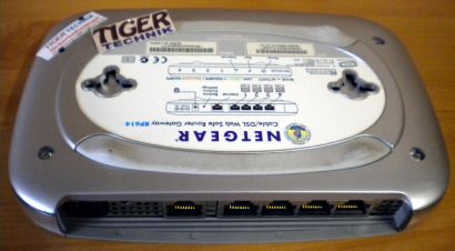 Netgear RP614 Cable DSL Web Safe Router Gateway 4x Fast Ethernet LAN port* nw507
