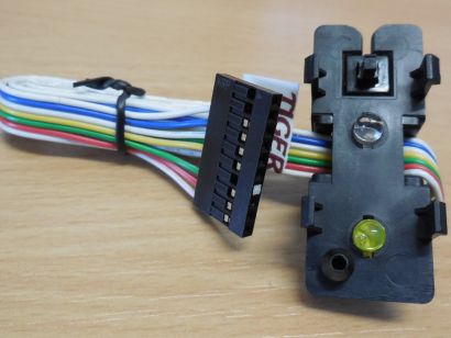 Retro PC Gehäuse Modding Power Schalter HDD LED Power LED ca. 41cm Kabel* pz1258