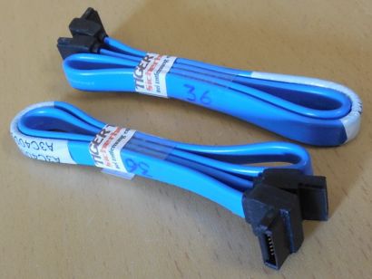 FSC 2x SATA Kabel Set HDD SSD CD DVD Blu-ray A3C40050106 A3C40050107.A*pz1260