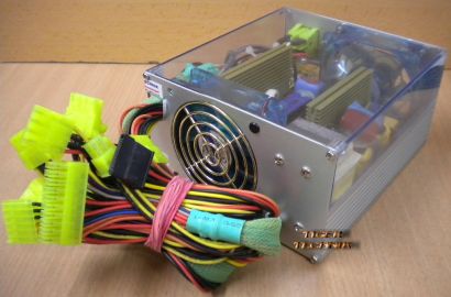 Levicom X-Alien Modding Netzteil VP 500S BL 500 Watt UV-Aktiv blue LED Fan*nt179