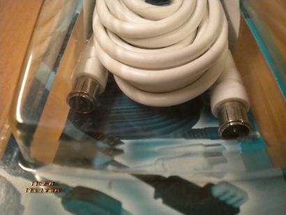 Teccus by Vivanco Receiveranschlusskabel SAT Kabel weiß 5m F-St. - F-St. so139