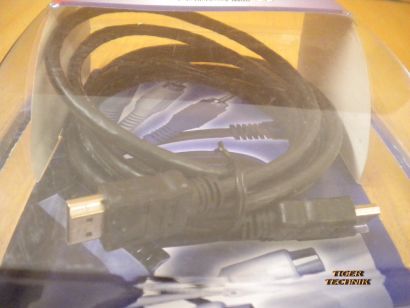 Teccus by Vivanco HDMI Kabel 2m High Quality 5Gbits Kabel schwarz* So172