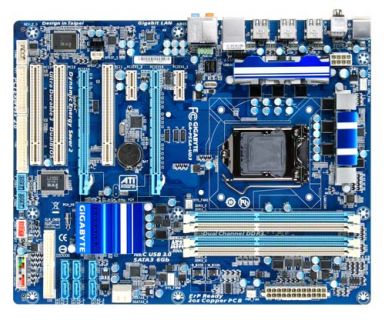 Gigabyte GA-P55A-UD3(rev.2.0)S 1156 DDR3 2200,1600,1333,1066,800MHz*m148