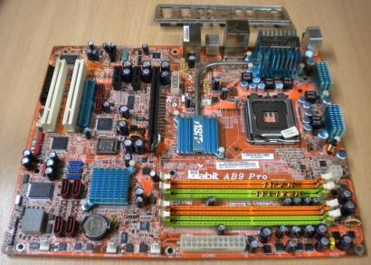 Abit AB9 Pro Mainboard Intel®(LGA775) Dual channel DDR2 800,667,533* m150