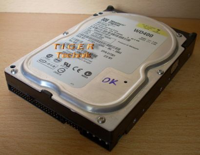 Western Digital Caviar WD400BB -00CAA0 Festplatte HDD IDE 40GB 3,5 f226