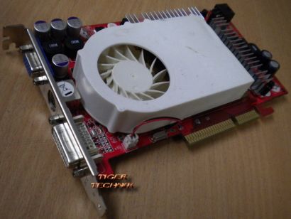 PALIT ATI Radeon X850XT 256MB DDR3 AGP 8x VGA DVI TV-Out Grafikkarte* g115