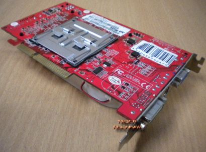 PALIT ATI Radeon X850XT 256MB DDR3 AGP 8x VGA DVI TV-Out Grafikkarte* g115