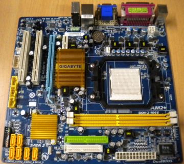 Gigabyte GA-MA74GM-S2H AMD AM2+ AM3 AMD Phenom™ II X6 ATX Mainboard* m158