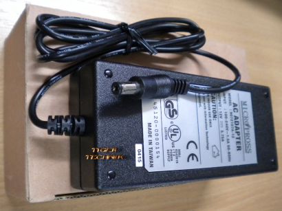 Micropross AC Adapter Model 9072107A-12 Netzteil 12V 3.75A* nt402