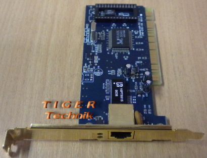 Realtek RTL8139D 10-100Mbps LAN-Netzwerkkarte-goldene Blende* nw11