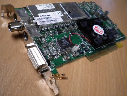 ATI All-in-Wonder Radeon 7500 RV200 113-83904-102 AGP 64MB TV+ Grafikkarte* g125