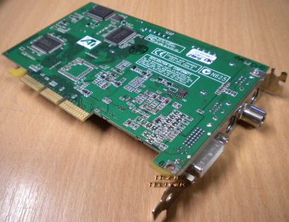 ATI All-in-Wonder Radeon 7500 RV200 113-83904-102 AGP 64MB TV+ Grafikkarte* g125