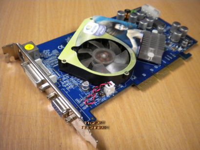 Point of View nVIDIA GeForce 6600 GT P/N: VGA150707A 128 MB AGP TV,DVI* g127