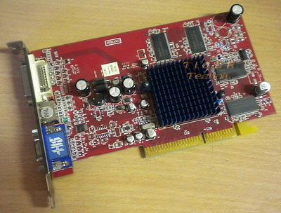 ATI Radeon 9600 Grafikkarte AGP8x 128MB HIS 4R8KA142 VGA TV-Out DVI g28