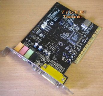 Trust SC-5200 Rev 1.2 Audio 5.1 PCI Soundkarte MPB-000138 511* s39