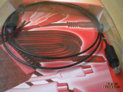 Teccus by Vivanco Lichtleiter Kabel Verbindung 1m Länge QDT - QDT(Toslink)*so144