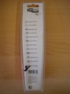 Teccus by Vivanco Audio Adapter DIN auf Cinch DIN St. - 4x Cinch Ku. 0,2m *so100