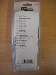 Teccus by Vivanco SAT Antennenendose Antennendose SAT TV Radio *so233