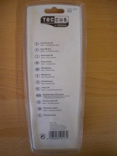 Teccus by Vivanco Antennen-SAT FM-Wurfantenne Dipol - Koax Kupplung *so229