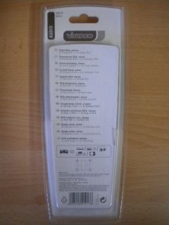 Vivanco Audio Cinch Verbindung stereo 2x Cinch St. - 2x Cinch St. 2,5m *so244