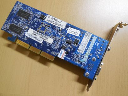 GIGABYTE GV-R92S128T-FS Radeon 9200SE 128MB DDR VGA TV RCA AGP8x Grafikkarte*g52