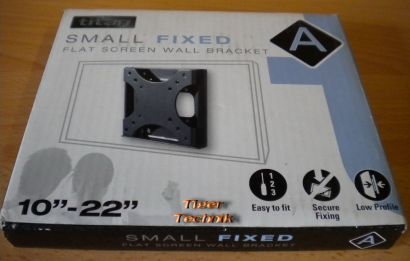TITAN TV Wandhalterung 10-22 (25-56cm) SMALL FIXED Form max. 15KG *so245