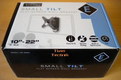 TITAN TV Wandhalterung 10"-22" (25-56cm) SMALL TILT Form max. 15KG *so246