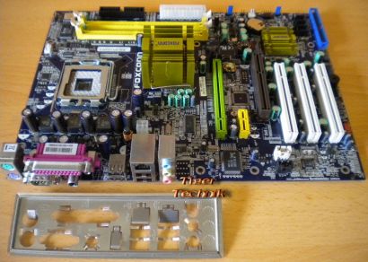 Foxconn PC 915A05-PL-6LS Mainboard 915PL7AE-S + Blende* m178