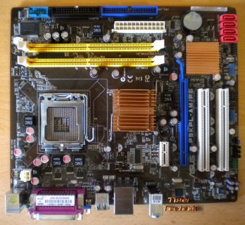 Asus P5KPL-AM/PS Rev. 2.01G Mainboard Sockel 775 VGA + Blende* m208