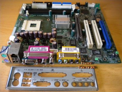 MSI MS-6399 Medion 3000 Ver.1 Mainboard +Blende Sockel 478 Audio LAN AGP* m233