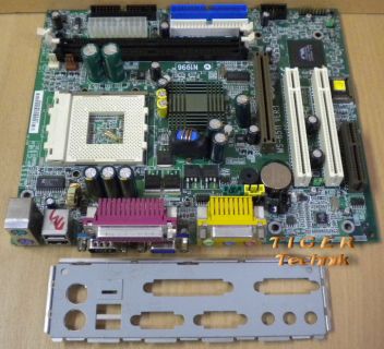 MSI MS-6511 Ver. 1 Mainboard Sockel 462 AGP PCI CMR LAN + Blende* m240