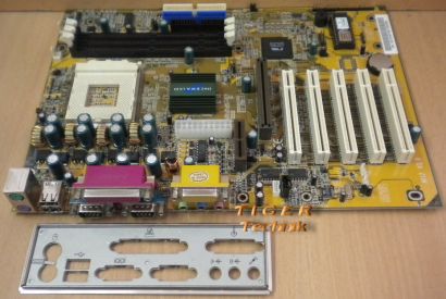 Shuttle AK12 Ver. 3.0 Mainboard Sockel 462 2x Seriell AGP PCI AMR + Blende* m243