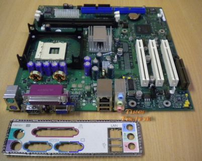 Fujitsu Siemens D1420-A11 GS 2 Mainboard Sockel 478 PCI CNR + Blende* m248