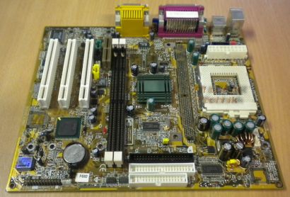 Biostar M6TWG Ver. 1.3 Mainboard Sockel 370 PCI AMR VGA + Blende* m261
