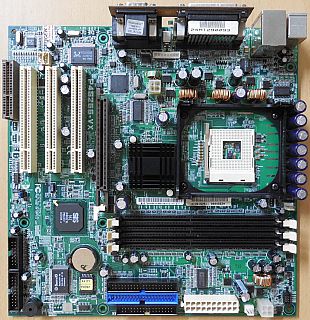 Asus P4S266-VX Rev 1.03 Mainboard +Blende Sockel 478 SiS 650 DDR Sony Vaio* m273