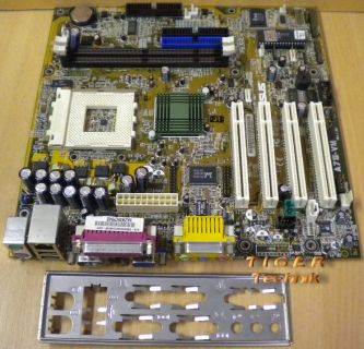 Asus A7S-VM Rev 1.03 Mainboard +Blende Sockel A 462 LAN VGA Audio SDRAM* m277