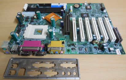 MSI MS-6330 K7T Turbo Ver 3 Mainboard +Blende Sockel A 462 AGP 6xPCI Audio* m302