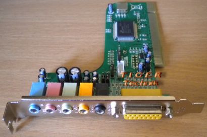 CMI8738 PCI 6ch LX  HRTF 3D Audio Sound Karte* s47