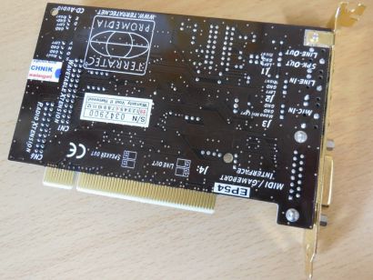 Terratec Promedia XLerate PCI TTP1 Ver1.4 Aureal Vortex AU8820B2 Soundkarte* s53