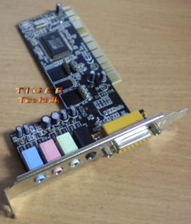 HSP-56 CMI8738 PCI-SX HRTF AUDIO COM PCI  Sound Karte* s48