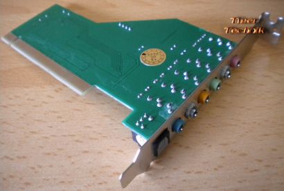 VIA 7.1 PCI Soundkarte Computer VTS2391A Digital Optischer SPDIF 24-bit* s55