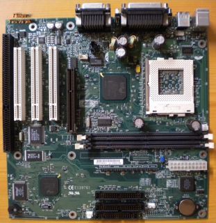 Intel AA 729695-206 BI440ZX Mainboard +Blende Sockel PPGA 370 ISA AGP PCI* m332