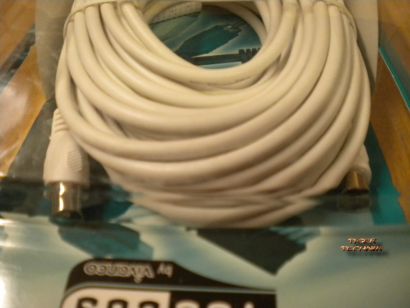 Teccus by Vivanco Absorberkabel TV/Radio Antennenkabel >90db Koax 10m*so187