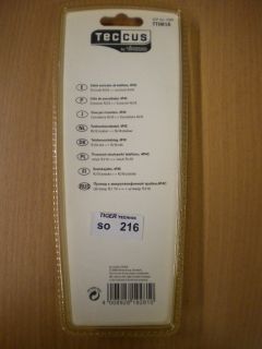 Teccus by Vivanco Telefonhörerkabel 2,2m 4P4C RJ10 St. - RJ10 St. *so216