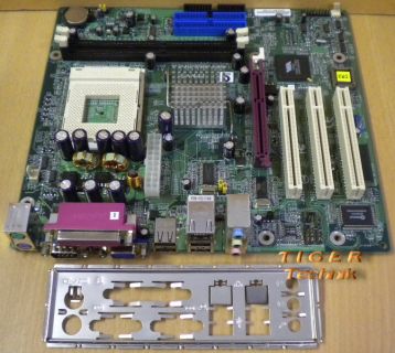 EpoX EP-8KMM3I Mainboard Sockel 462 AGP x8 PCI VGA LAN USB + Blende* m356