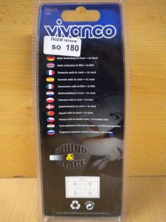 Vivanco Gold Sound&Image Audio Verbindung 2x Chinch - 2x Chinch 0,75m *so180