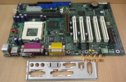 Fujitsu Siemens D1217-B32 GS 2 Mainboard So. 370 AGP PCI CNR + Blende* m380