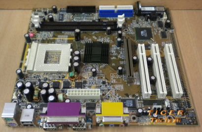 Chaintech 7AIA0-E10AC Mainboard Sockel 462 AGP PCI 2x Seriell + Blende* m399