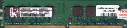 Kingston KVR800D2N5 1G PC2-6400 1GB DDR2 800MHz 99U5316-023 A00LF RAM* r19